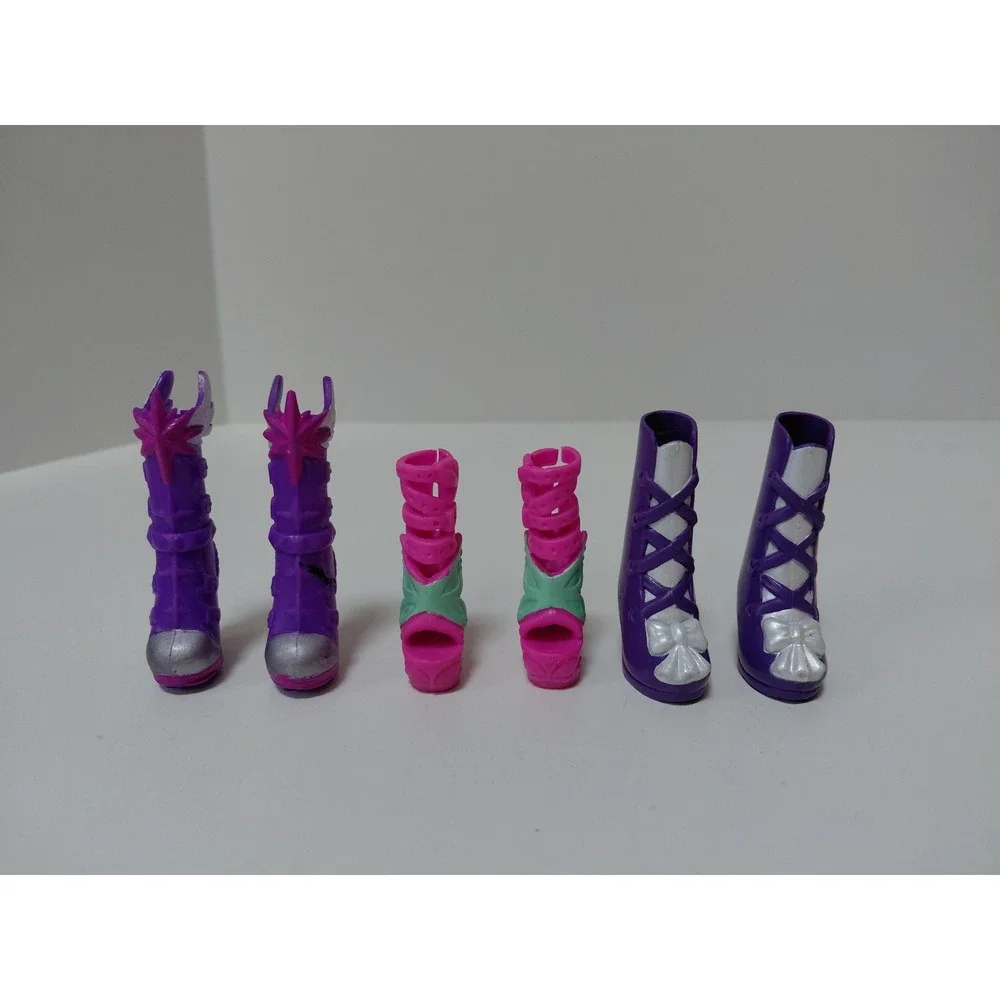 My Little Pony Equestria Girls Doll Shoes Lot Twilight Sparkle Boots Sandals 3pr